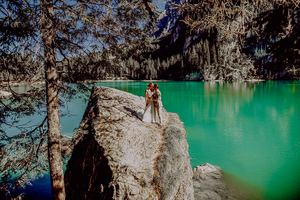 Hochzeitsfotograf Stuttgart Pragser Wildsee Nadine Sebastian 1